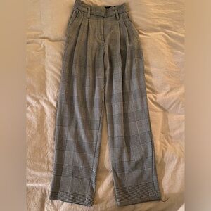 PLAID TROUSERS FALL FASHION